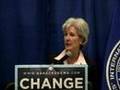 Kansas Governor Kathleen Sebelius in Cincinnati, OH