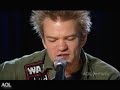 Sum 41@AOL Music Pieces Acoustic