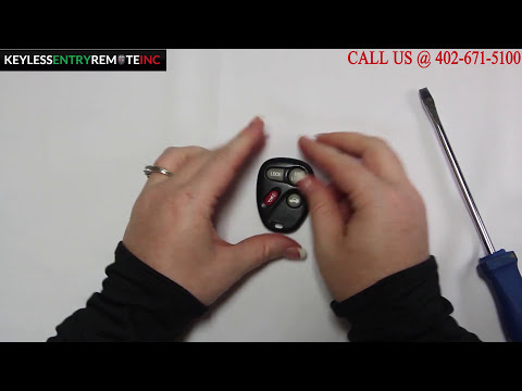 How To Replace Oldsmobile 88 Key Fob Battery 1996 1997 1998 1999