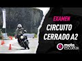 Motoescuela - Examen circuito cerrado Permiso A