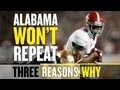 2013 Alabama Football Won't Repeat as National ...