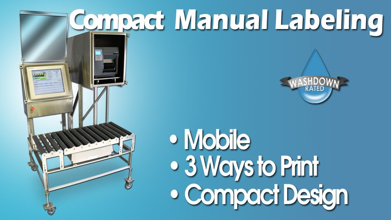 Compact, Mobile, Easy to Use, Manual Box Labeling Systems