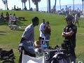 lapd at work no riding your bike on the ocean front walk