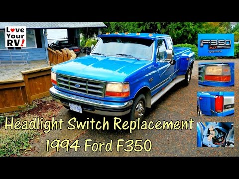 Replacing Our Ford Trucks Intermittent Headlight Switch