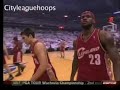 LeBron James DeShawn Stevenson Busta Rhymes We Made It Game6 LeBron James DeShawn Stevenson Busta Rhymes We Made It Game6