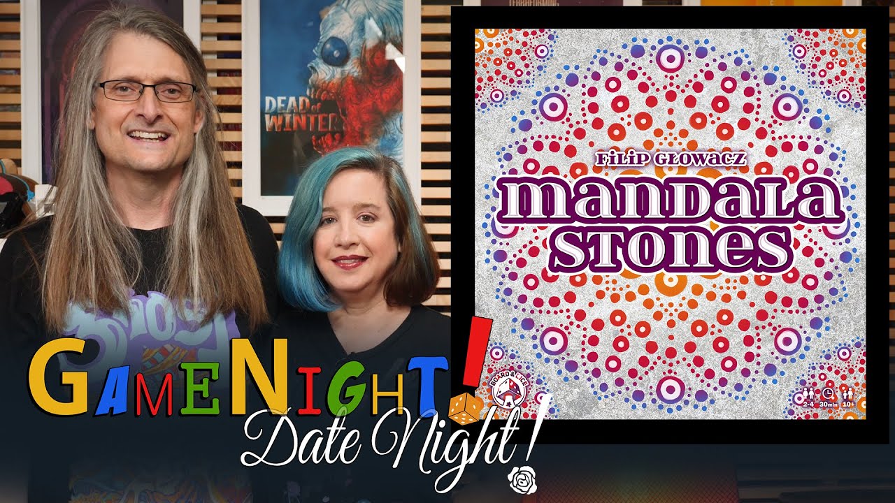 Mandala Stones - GameNight! DateNight!! Se8 Ep55 - How to Play and Playthrough