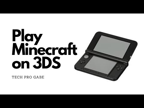 how to get minecraft on 3ds xl