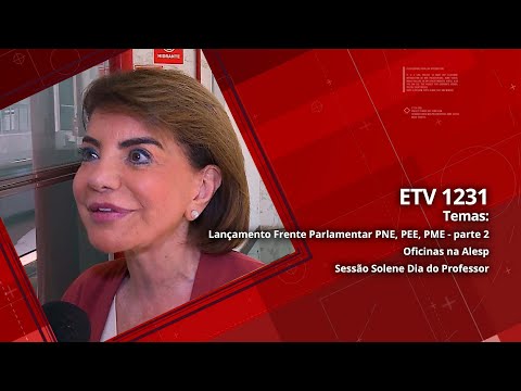 Lançamento Frente Parlamentar PNE, PEE, PME - parte 2 | Oficinas na Alesp | Sessão Solene Dia do Professor