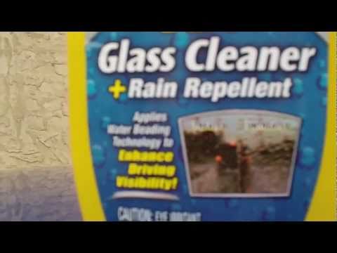 how to remove rain x from windshield