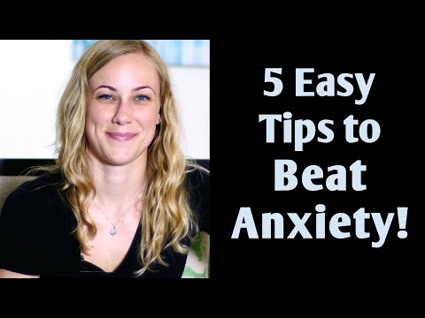 how to control work anxiety