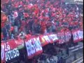 Salida de los Rediablos frente a Colo Colo Clausura 2008