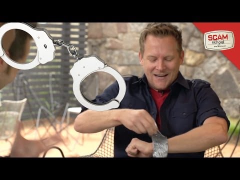 how to break out of handcuffs
