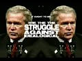 'World of Evil' is an all-out AV assault on an American political machine now in psychotic overdrive for the Presidential election. A 5000 frame crash edit comedy celebration of the blatant corruption, florid insanity and plain good old smelly bullshit that characterises the political landscape of the world's most powerful country. The 'World of Evil' piece by US cut-up don TV Sheriff is the first fruits of the Revolution USA project, where the global audience is invited to interactively remix the media and get satirical or plain nasty on the besuited mini-beelzebubbas who juggle things improper on behalf of us all. And if this is just the start, imagine where it's going to finish...