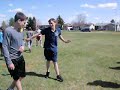 Nick Attempting To Do A Round Off