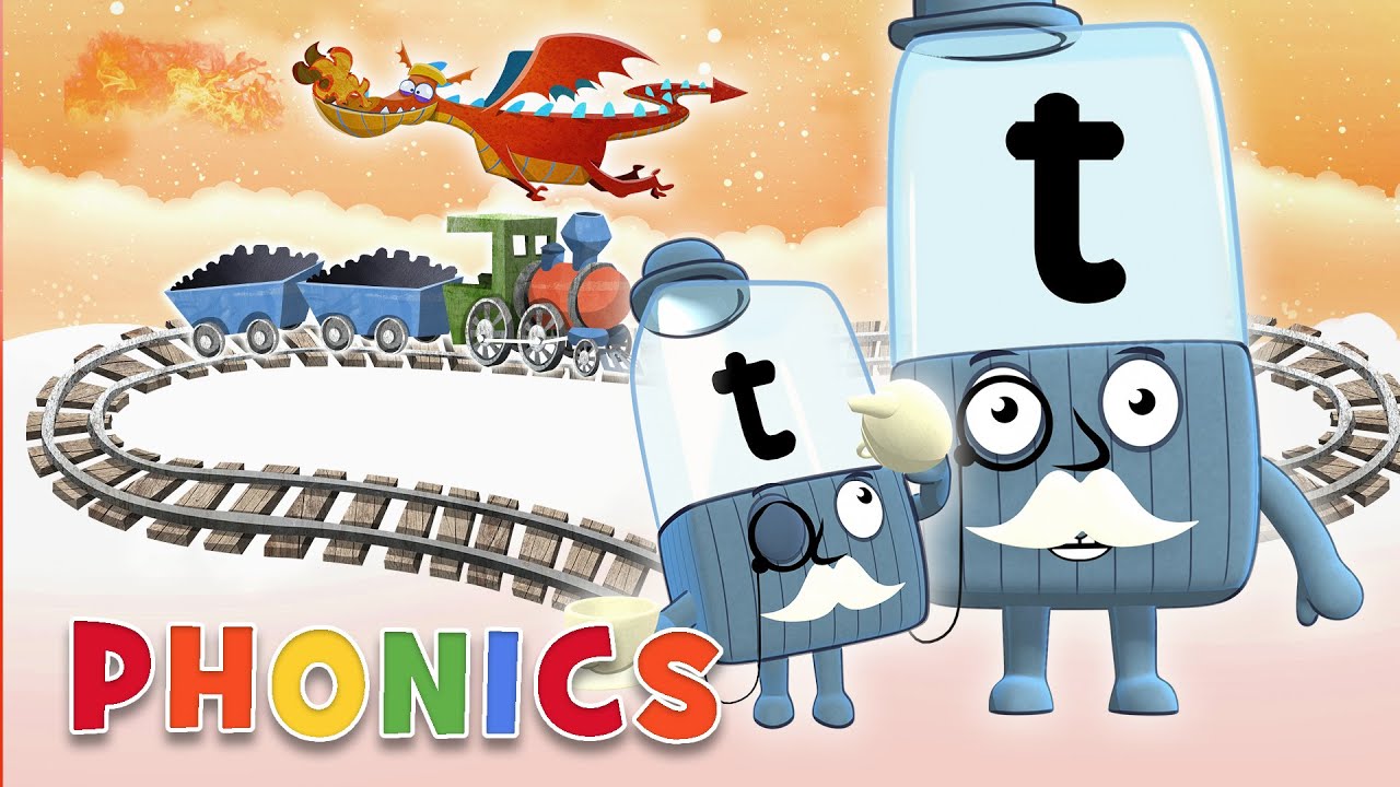 Phonics - Learn to Read | The Letter 'T' | Journey Through the Alphabet! | Alphablocks