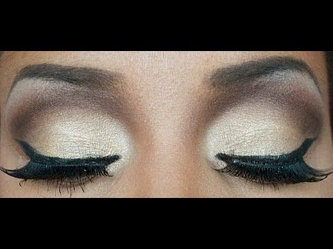 TUTORIAL Maquillage soirée MARRON