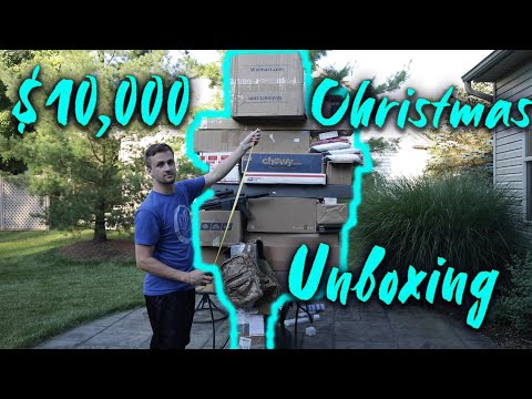 MY BIGGEST AIRSOFT UNBOXING $10,000 Massive Christmas Airsoft Unboxing Pt. 1