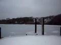 Nor'easter breaks up ice sheet Nantucket Sound