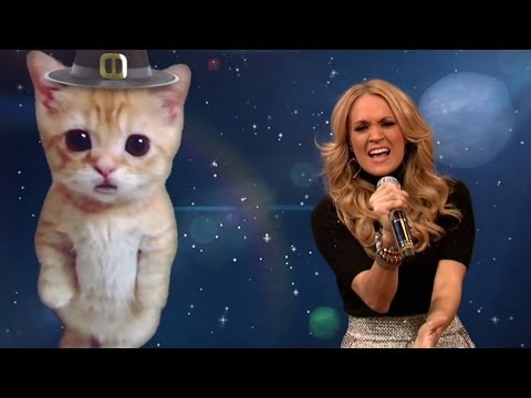 Carrie Underwood Spoofs Miley Cyrus