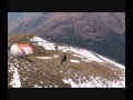 Gleitschirm Start Flugschule Swissraft