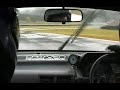 Daihatsu Charade GTTI track day in car footage. S3_PartB