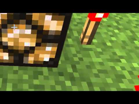 Redstone lamp - Minecraft- How To Make A Redstone Lamp.