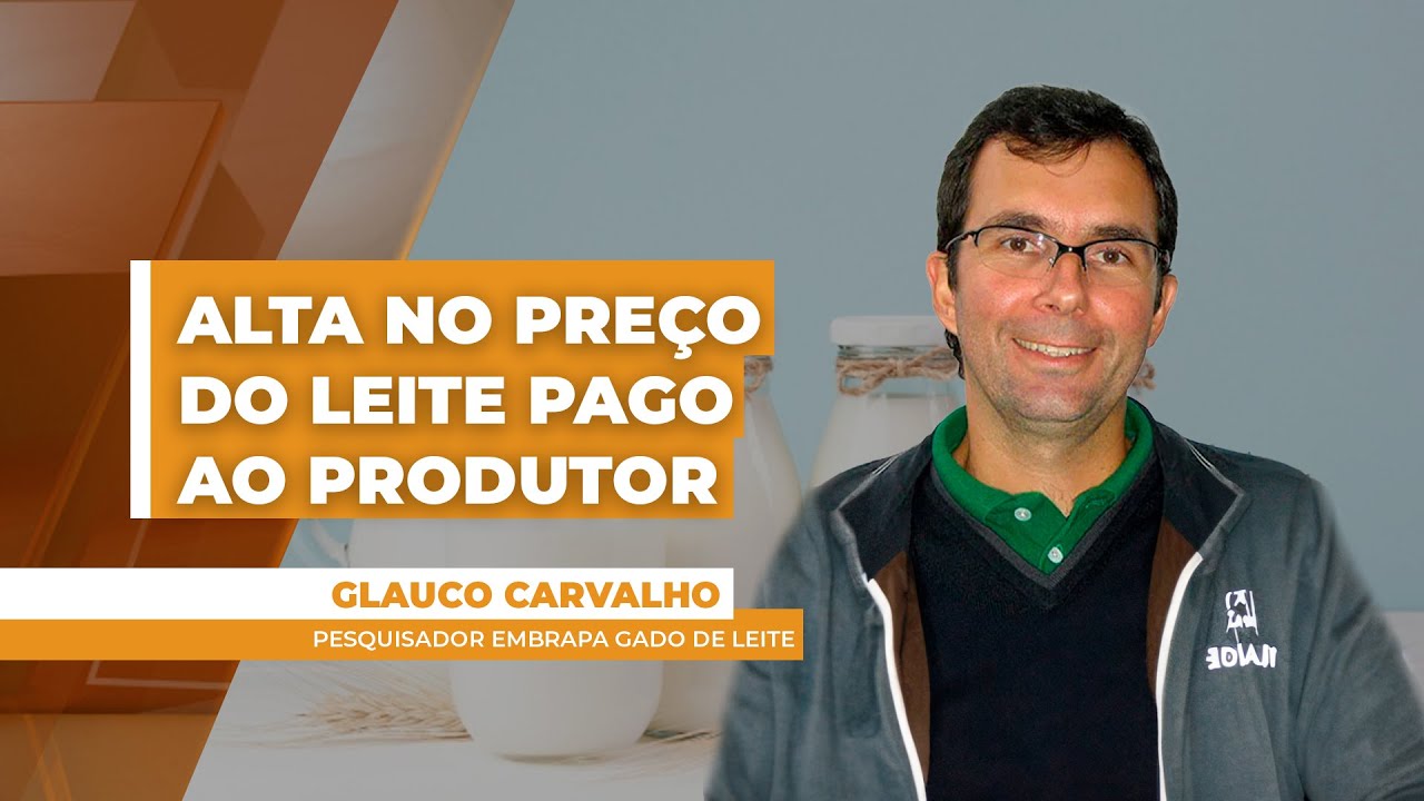 Preço do leite pago ao produtor deve subir em fevereiro