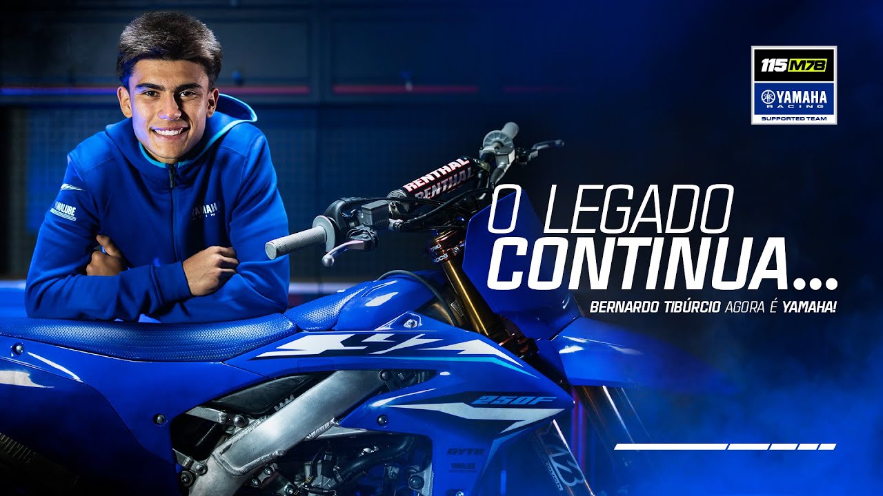 O Legado continua... Bernardo Tibúrcio na Yamaha