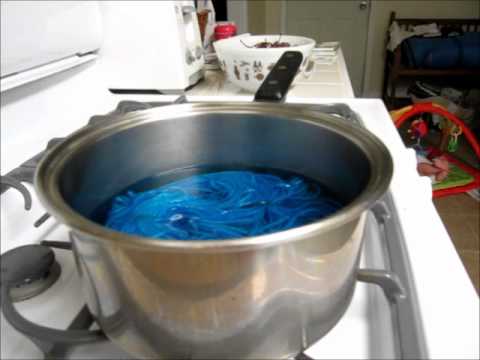 how to dye mohair yarn