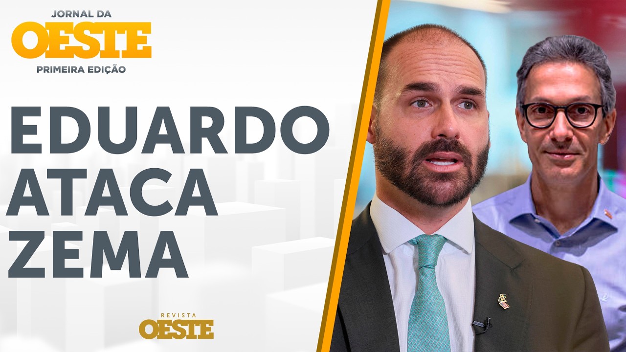 Eduardo Bolsonaro exige rompimento com Novo: 'Postura vagabunda'
