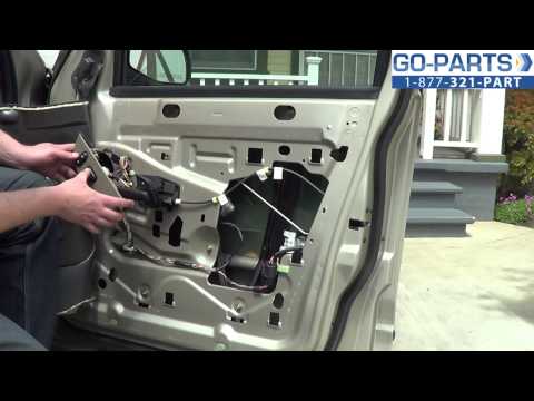 Replace 2001-2005 Ford Explorer Front Power Window Regulator, How to Change Install 2002 2003 2004