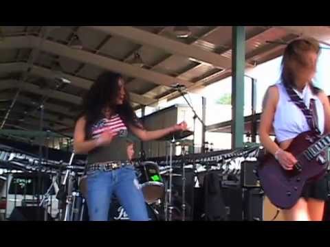 girl band - Thundherstruck at the QuickThrottle Expo. The footage is from a documentary i was working on at the time. Great band!