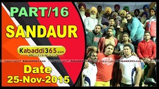 Sandaur ( Sangrur) Kabaddi Tournament 25 Nov 2015