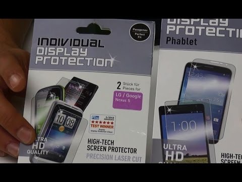 Displex Display-Schutzfolie - Hands-On mit Nexus 5 und Galaxy Note 3 - androidnext.de