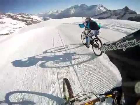 Glacier Bike Downhill Saas Fee 2012 Glacier Bike Downhill Saas Fee 2012