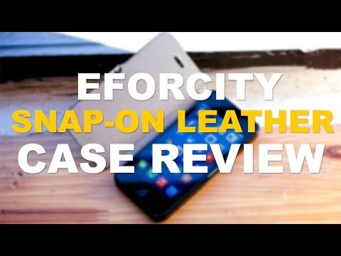 eForCity iPhone 5 Leather Snap-On Folio Case Review