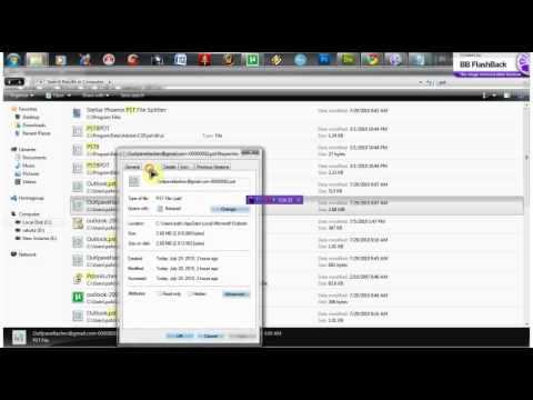 how to know outlook password