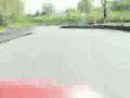 Electric gokarts at Mile End Park, London