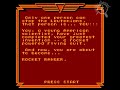 classic video game intro for nes version of rocket ranger. all copyrighted/trademarked media is owned by their respective companies. videos uploaded are demonstrative in nature, as defined under the 'fair use' policy of copyright.