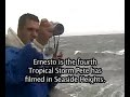 Tropical Storm Ernesto hits Seaside Heights, New Jersey