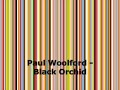 Paul Woolford - Black Orchid Paul Woolford - Black Orchid