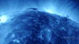 5-Million-Degree Tornado Churns Across Sun | Time-Lapse Video