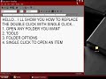 Replace double click with single click