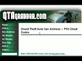 GTA San Andreas PS2 Cheat Codes
