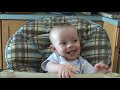 Baby Daniel Tries New Things