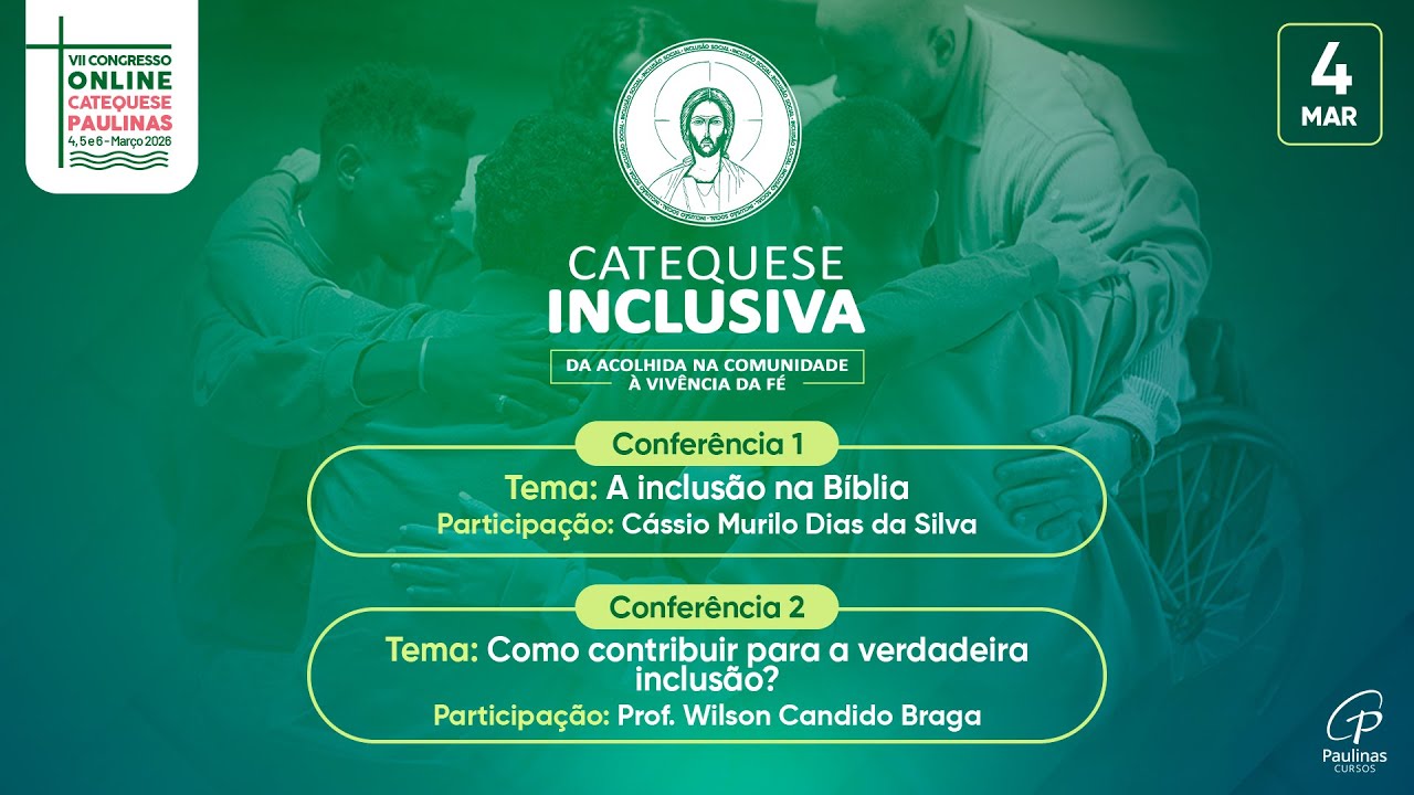 VII CONGRESSO ONLINE DE CATEQUESE PAULINAS [1º DIA]