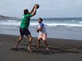 Entrenamiento en la Playa de la Laja