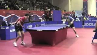 Table tennis Qatar Open-2010. Igor Rubstov - Wang Hao