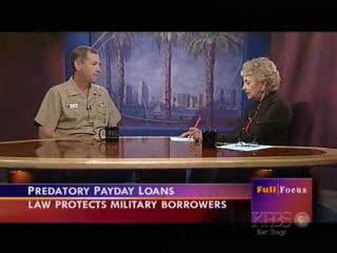 Payday Loan Sharking is Bad News for the Military