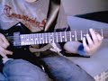 Bullet For My Valentine - Tears Don't  Fall (Cover guitar)